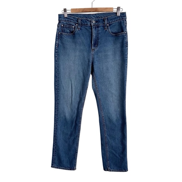 Outerknown Denim - Outerknown Women’s Liberty Straight Jeans Medium Wash Casual Relaxed Size 28